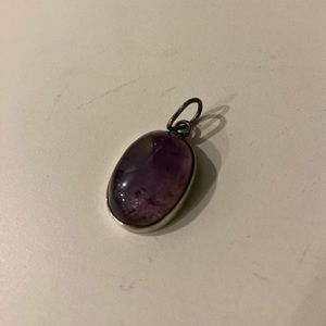 Semi precious stone, Amethyst pendant